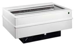 Framec Open Top Island Site Freezer display