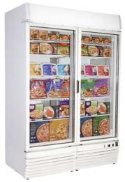 Framec Double glass door freezer display