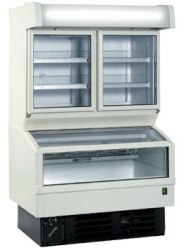 Framec Wall Site Combi Freezer display