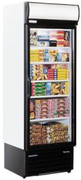 Stay Cold Single Glass Door Display Freezer