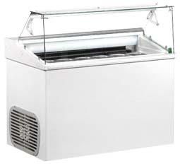Framec TOP 6/7E Scoop Ice Cream Display