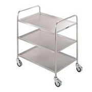 3 Tier Stainless Steel Trolley