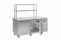 Gram  K 1808 D CSH S OPL DL DR C2 U Pass Through Refrigerated Counter