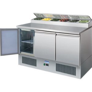 Polar Pizza/Salad Prep Counter - 3 Door Ref: RB-G605 