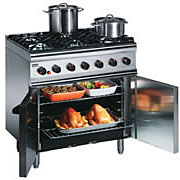 Lincat oven SLR9/N 6 Burner Range 