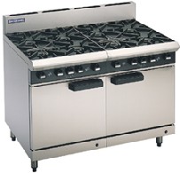 Blue seal  oven 8 burner twin Ref: Blue seal 8 burner 