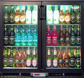 Infrico 2 door bottle cooler