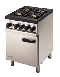 Lincat OG7001 Gas 4 Burner Oven Range 