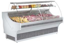 TAMEGA MEAT RANGE Serve-over counter for Fresh Meat